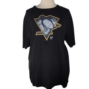 Fanatics‎ Black Pittsburgh Penguins Tshirt.
